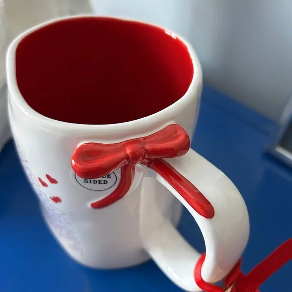 Rae Dunn Peanuts Snoopy Valentine’s Day Be Mine Double Sided Mug - Picture 5 of 8